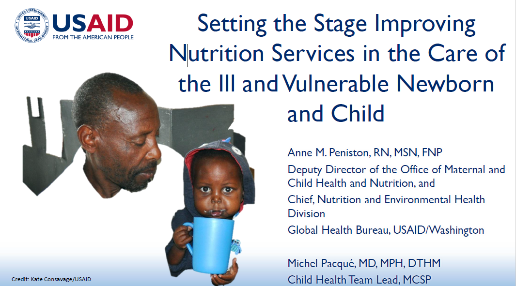 cover photo: Overview of INS Workshop - Anne Peniston (USAID); Michel Pacque (MCSP)