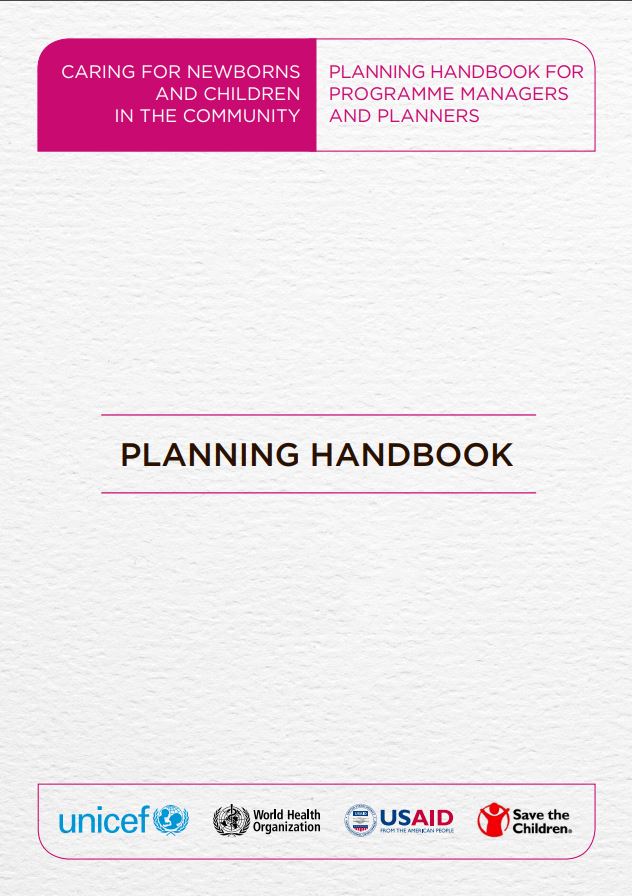 S'occuper des nouveau-nés et des enfants dans la communauté - Guide de planification pour les gestionnaires de programme et les planificateurs