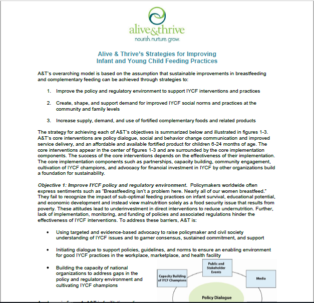 Four-page document in English text, colorful charts, graphs