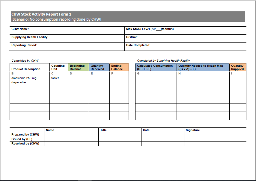 One page document in English text 