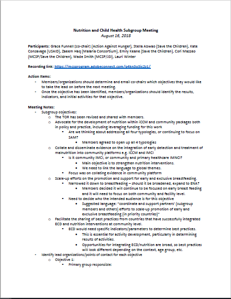 Two-page document in English 