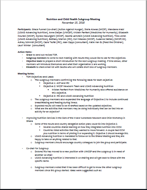 Two-page document in English 
