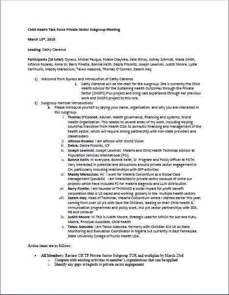 Three-page document in English 