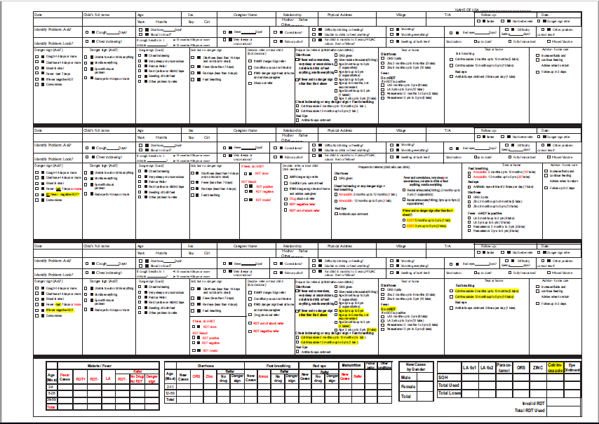 One-page document in English 