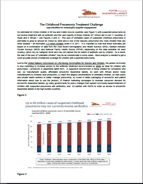 Two-page document in English with bright charts and graphs 