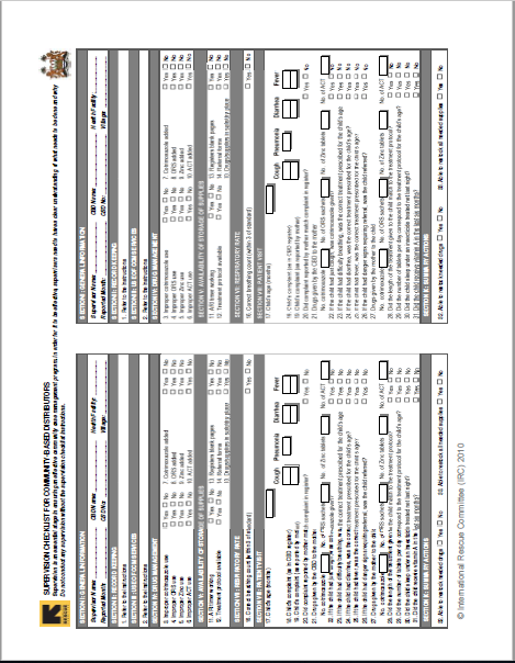 Five-page document in English text 