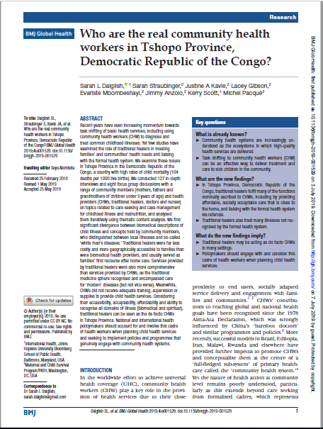 Nine-page document in English with tables and some colorful text 