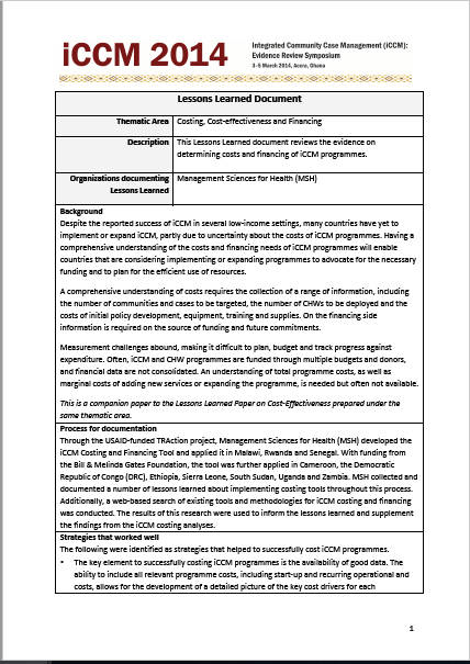 Three-page document in English text 