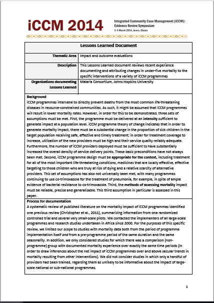 Three-page document in English text 