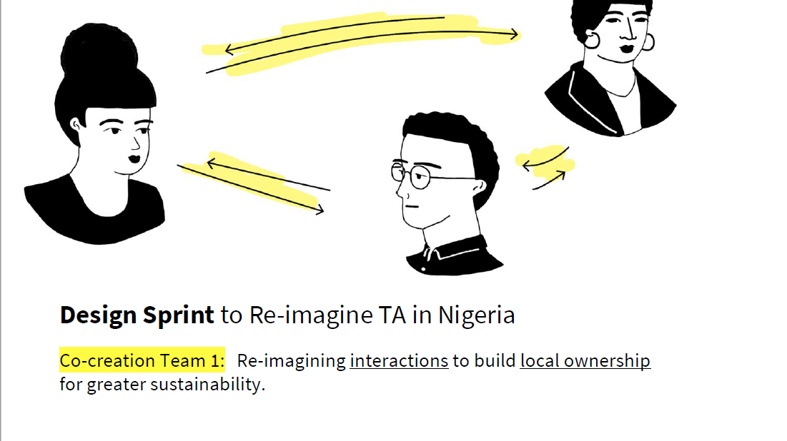 Design Sprint to Re-imagine TA in Nigeria 