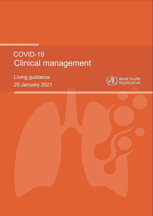 Cover of guide- orange background with light overlay of lung icon