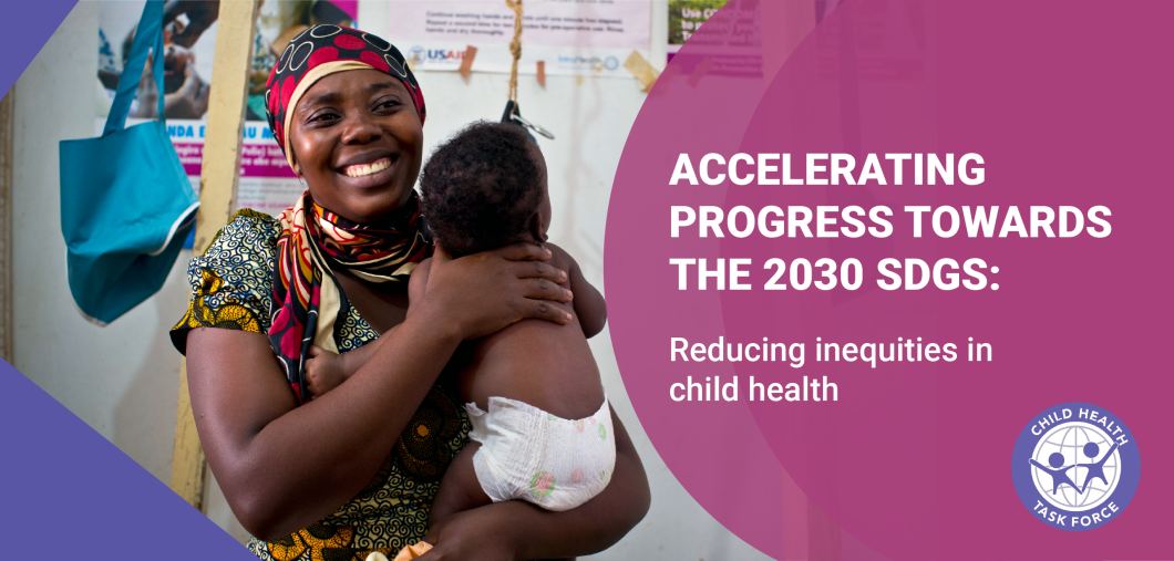 Accelerating Progress Towards the 2030 SDGs—Reducing Inequities in Child Health banner