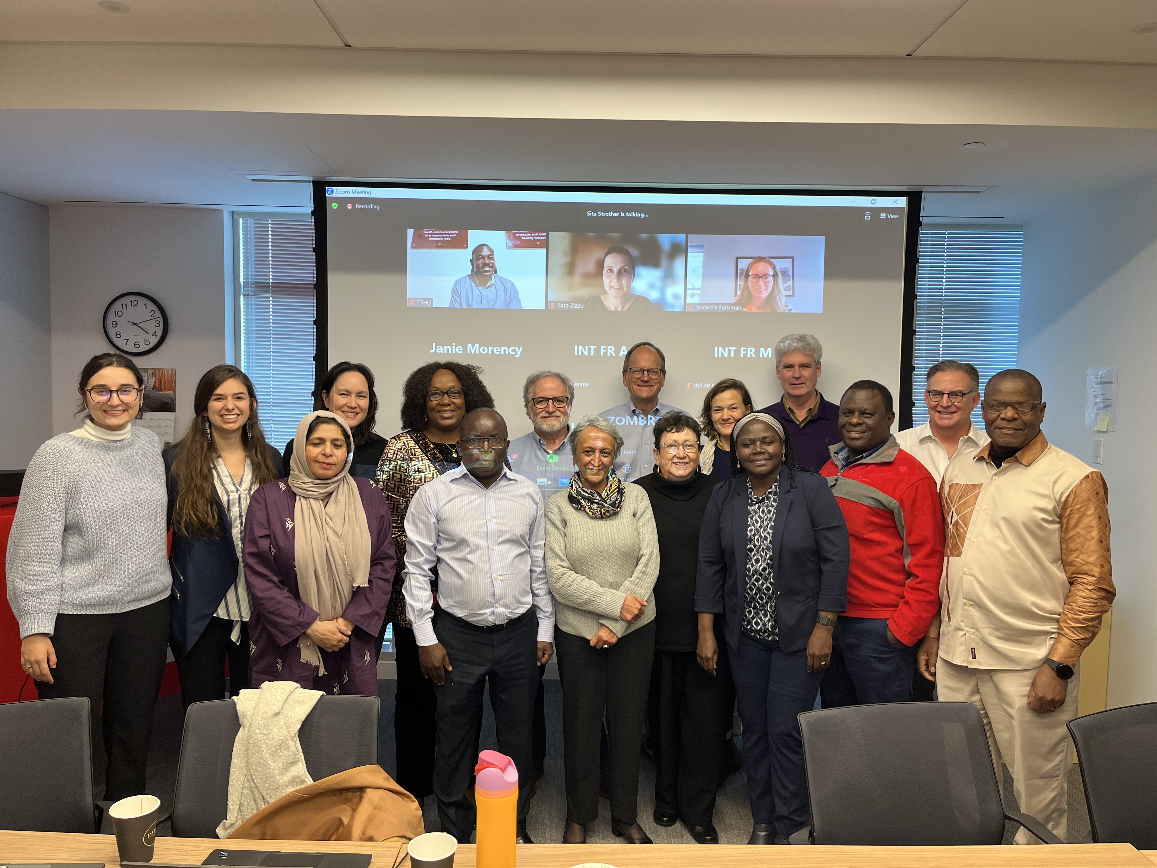 Group photo of the steering committee