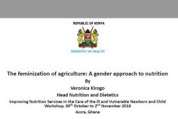 Photo: 06 Veronica Kirogo_Dossier de questions cruciales_La féminisation de l'agriculture_INS Atelier_11.1.2018