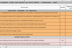 Photo d'un tableur Excel.