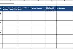 Photo of excel file.