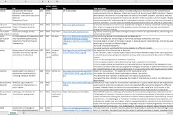 Photo d'un tableur Excel.