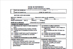 One-page document in French 