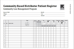 One-page Excel spreadsheet in English 