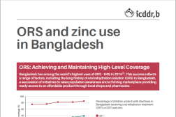 Four-page document in English text, colorful charts, graphs