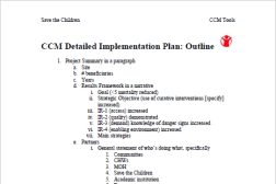 Six-page document in English text 