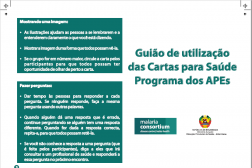 Two-page document in Portuguese with colorful text 