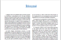 Six-page document in French with some colorful text 