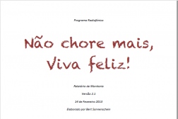 20-page document in Portuguese with colorful graphs and charts 